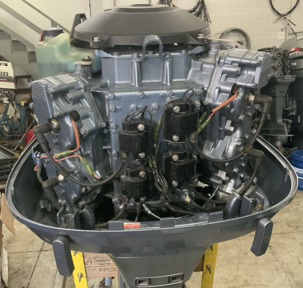 1988 Yamaha 130 2-stroke oil injected Remote Freshwater Long 20" Shaft