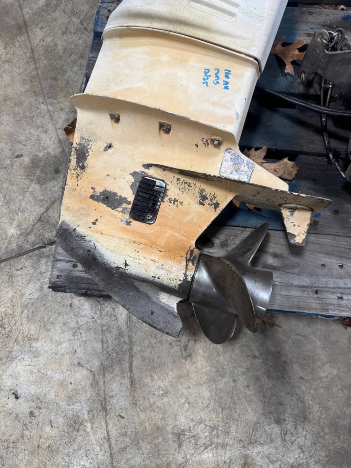 ~1995 Johnson 50 hp Tiller Evinrude OMC Outboard Boat Motor Engine 20" 2-Stroke