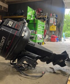 1996 Evinrude 28 hp Outboard Boat Motor Engine Johnson 20