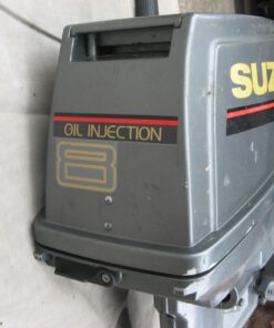 1996 SUZUKI 8hp DT8C OUTBOARD MOTOR Oil Injection 2 Stroke Long Shaft
