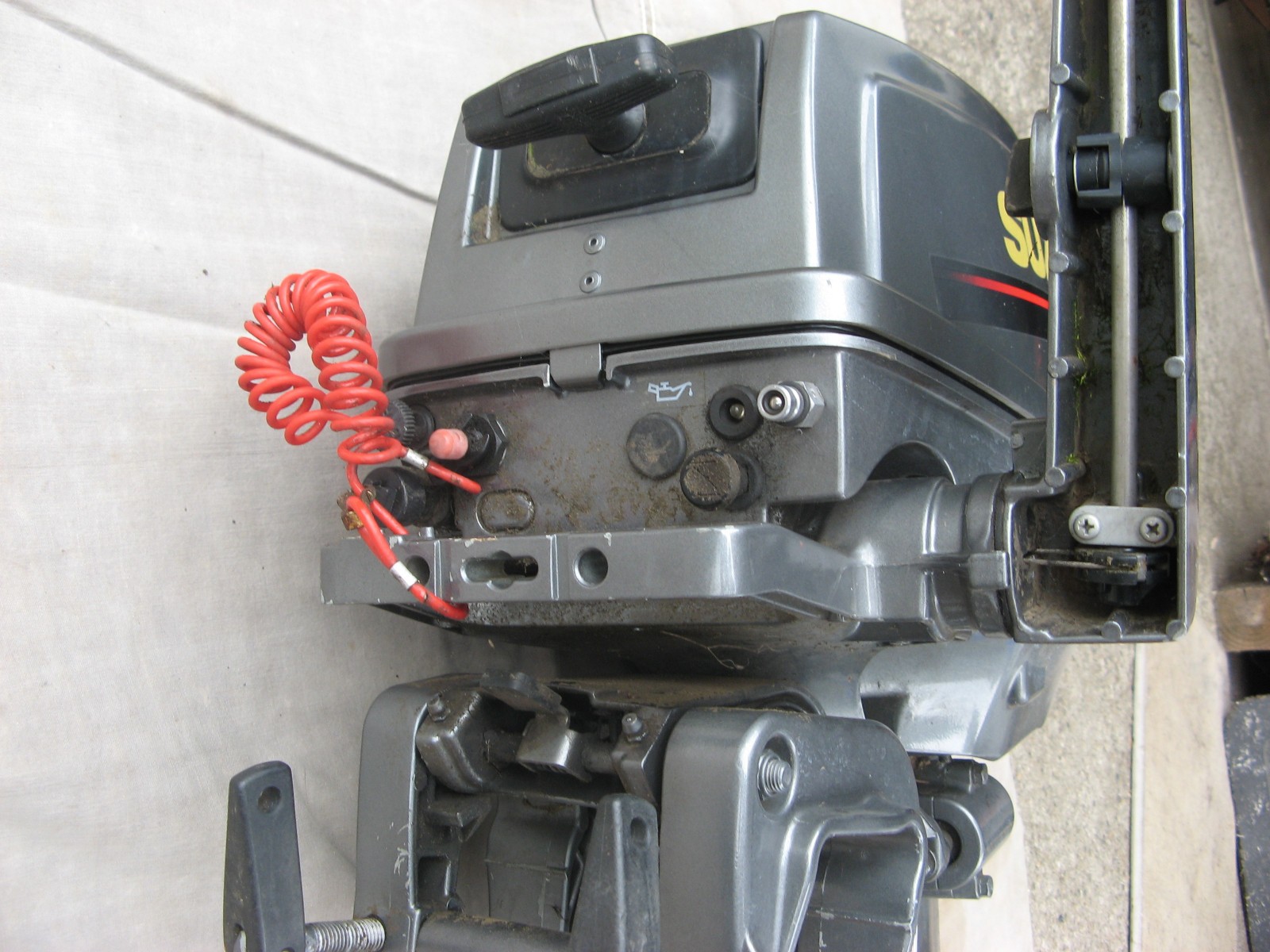 1996 SUZUKI 8hp DT8C OUTBOARD MOTOR Oil Injection 2 Stroke Long Shaft
