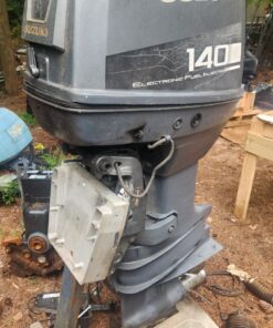 1997 suzuki outboard motor the color is black 140 horse power runs smooth