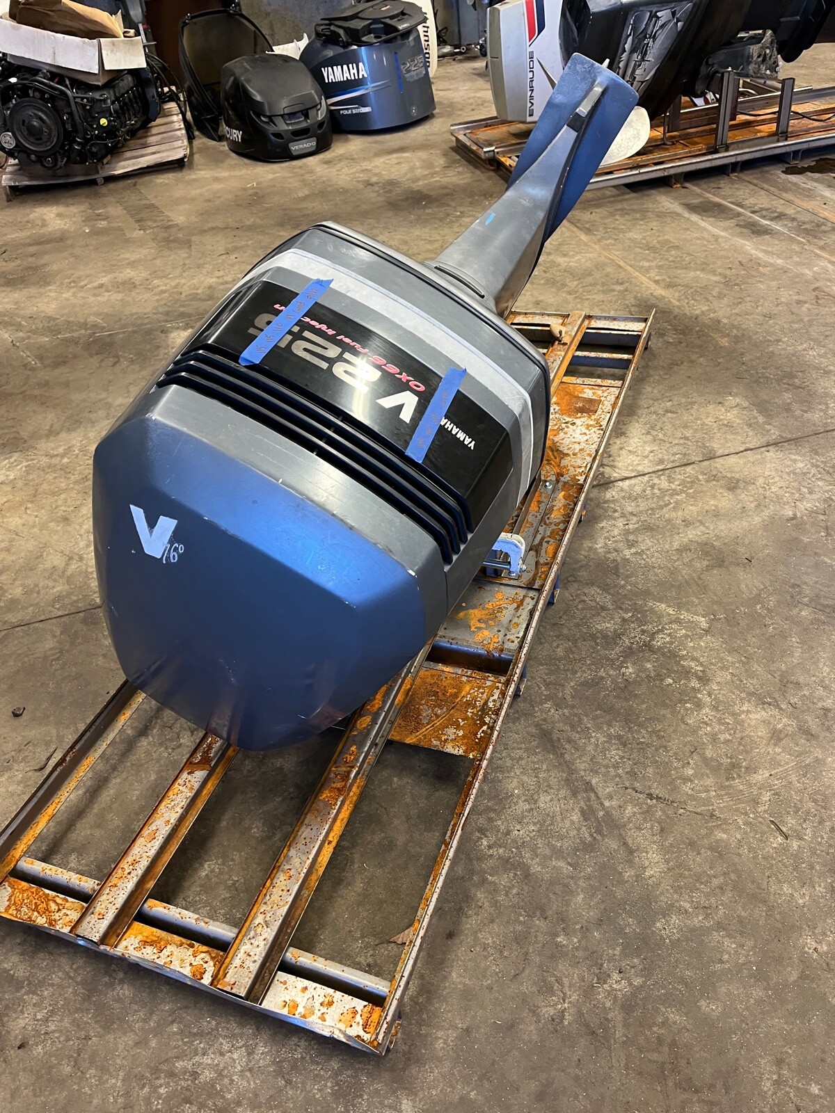 1997 Yamaha 225 Saltwater Series II OX66 2-Stroke 30" Outboard Boat Motor Engine