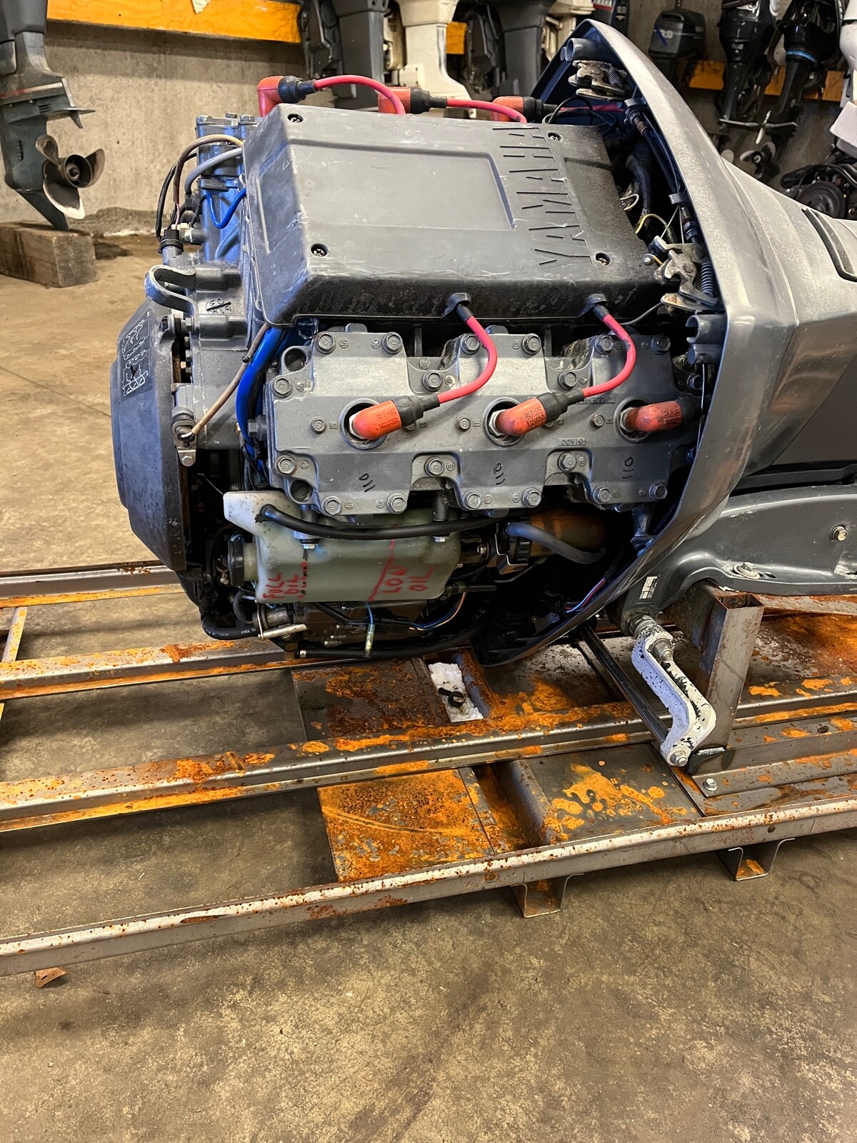 1997 Yamaha 225 Saltwater Series II OX66 2-Stroke 30" Outboard Boat Motor Engine