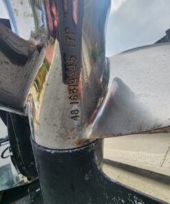 1998 225hp 2 Stroke Mercury Outboard Engine Runs Includes Prop And Some Rigging