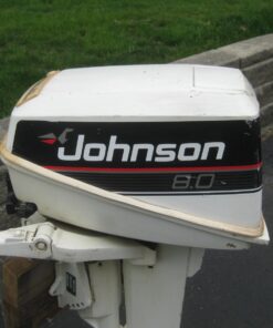 1998 8 HP Johnson Outboard Motor Runs Great