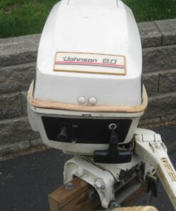 1998 8 HP Johnson Outboard Motor Runs Great