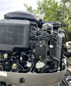 1998 Honda 90 HP Twin, 25in, w/ rigging items Outboard Motors