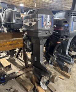 1998 Johnson 115 hp Carbureted 2-Stroke 25" Outboard Boat Motor Evinrude V4 Prop