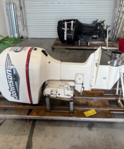 ~1998 Johnson Evinrude 200 hp Carbureted Outboard Boat Motor Engine 25" OMC Runs