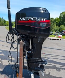 1999 40 HP Mercury Outboard Motor 2 Stroke 20" Power Trim Tiller