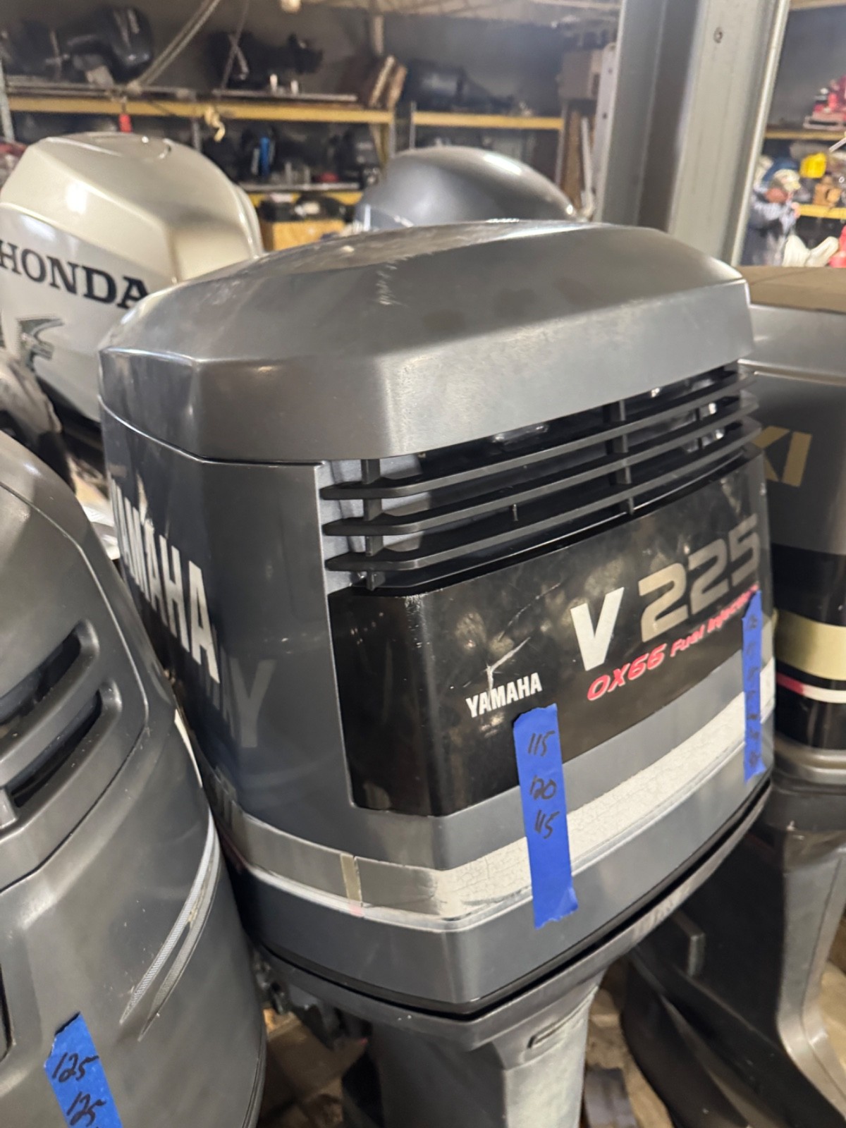 1999 Yamaha 225 Saltwater Series II OX66 2-Stroke 30" Outboard Boat Motor Engine