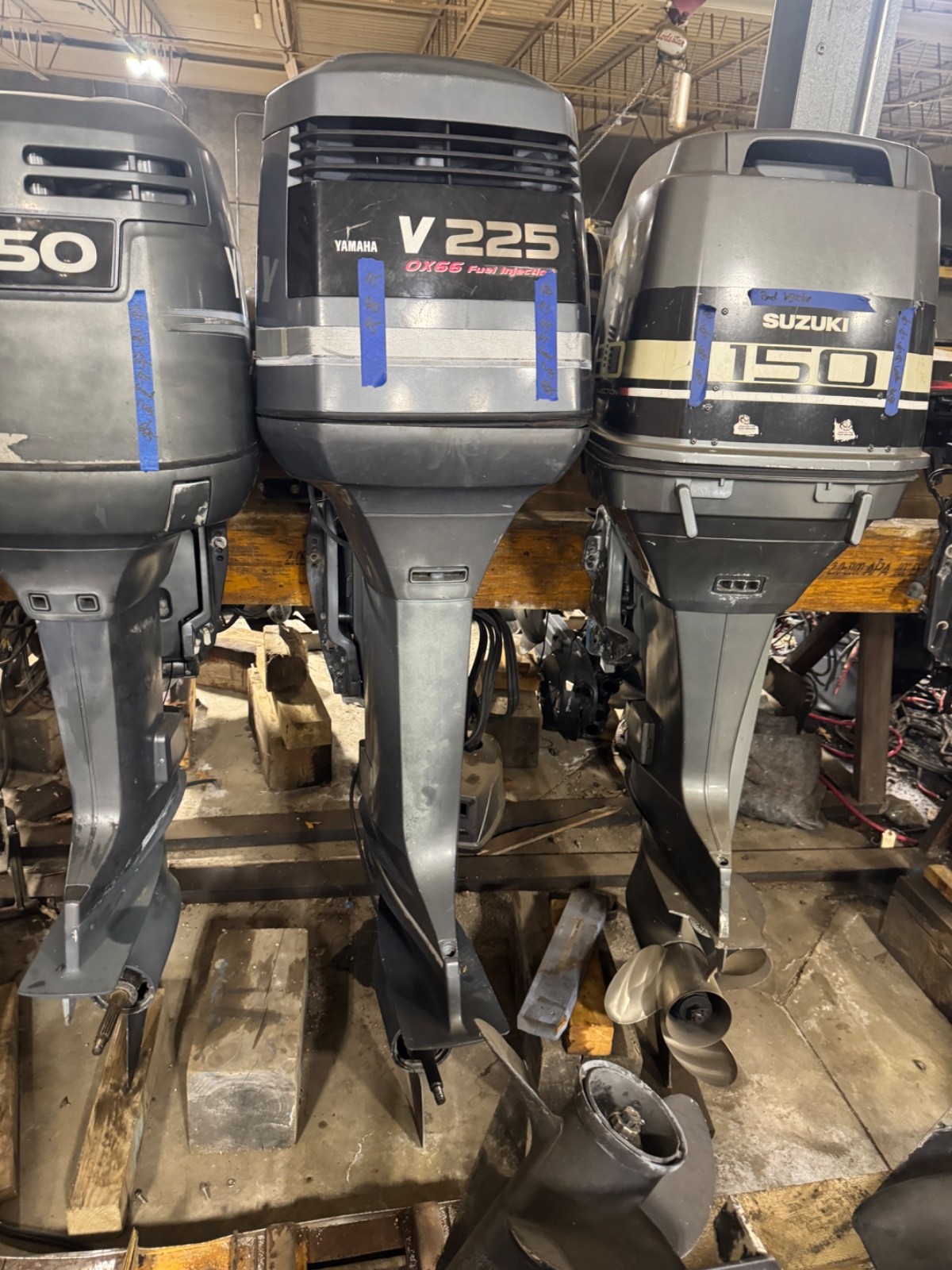 1999 Yamaha 225 Saltwater Series II OX66 2-Stroke 30" Outboard Boat Motor Engine