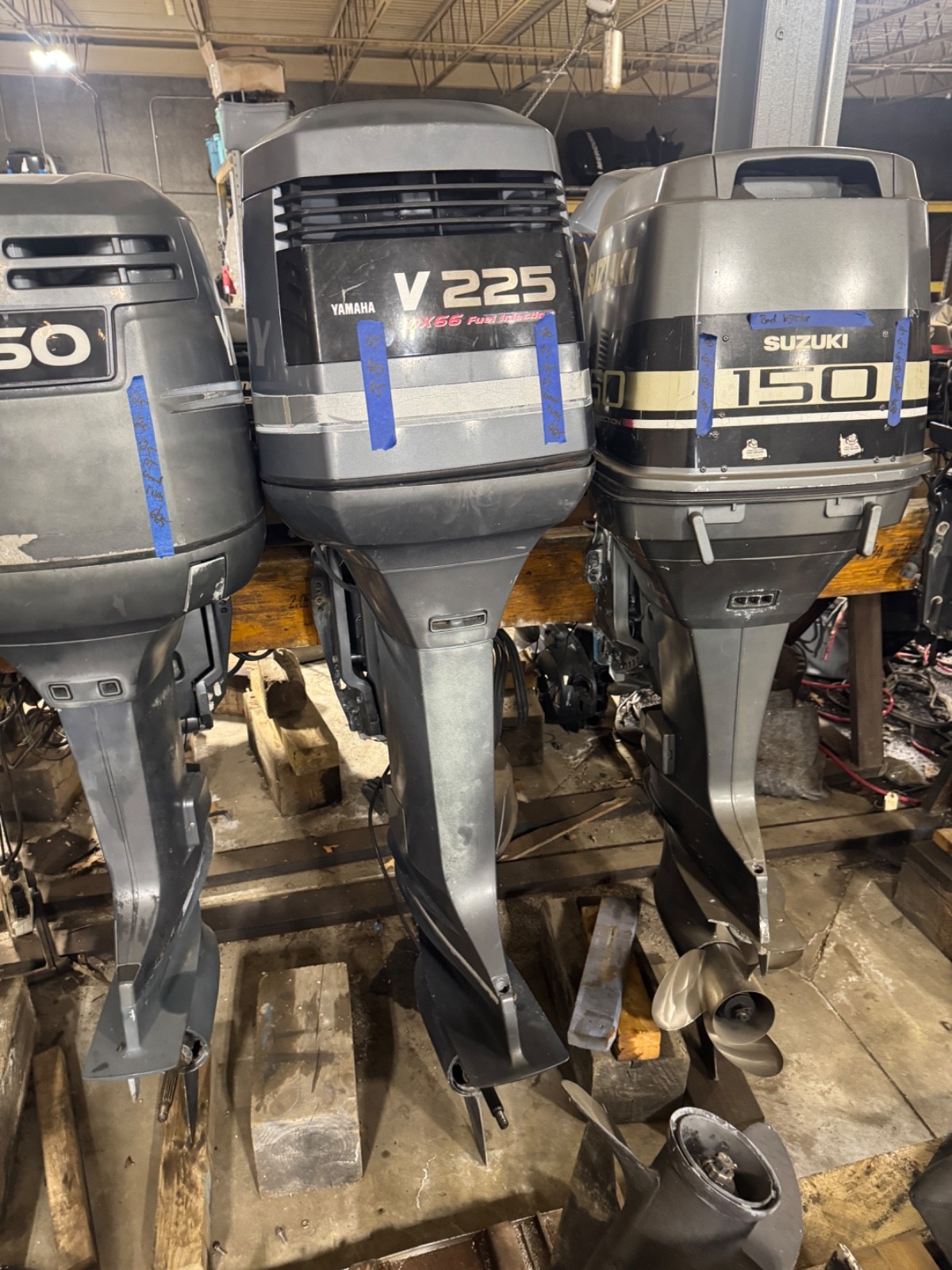 1999 Yamaha 225 Saltwater Series II OX66 2-Stroke 30" Outboard Boat Motor Engine