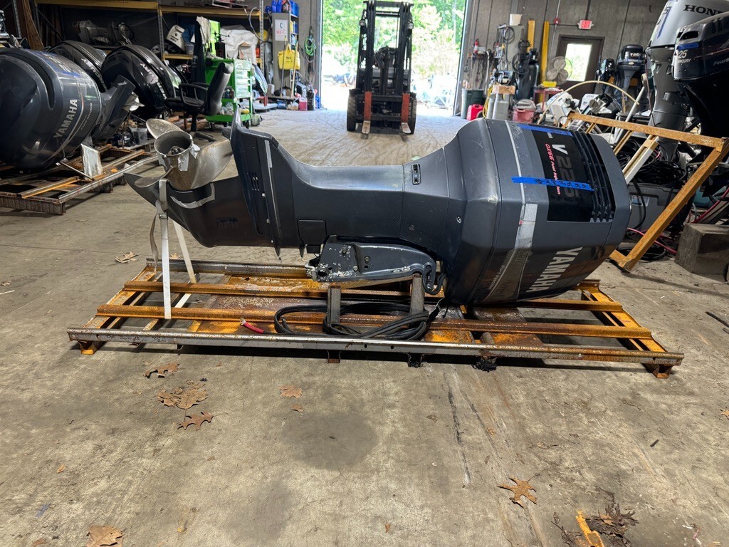 1999 Yamaha 225 Saltwater Series II OX66 25" Outboard Boat Motor Engine V6 Runs