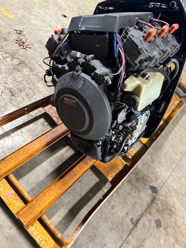1999 Yamaha 225 Saltwater Series II OX66 25" Outboard Boat Motor Engine V6 Runs