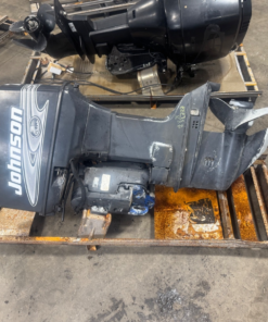2000 Johnson 70 hp Carb 2-Stroke 20" Outboard Boat Motor Evinrude Prop Runs Well