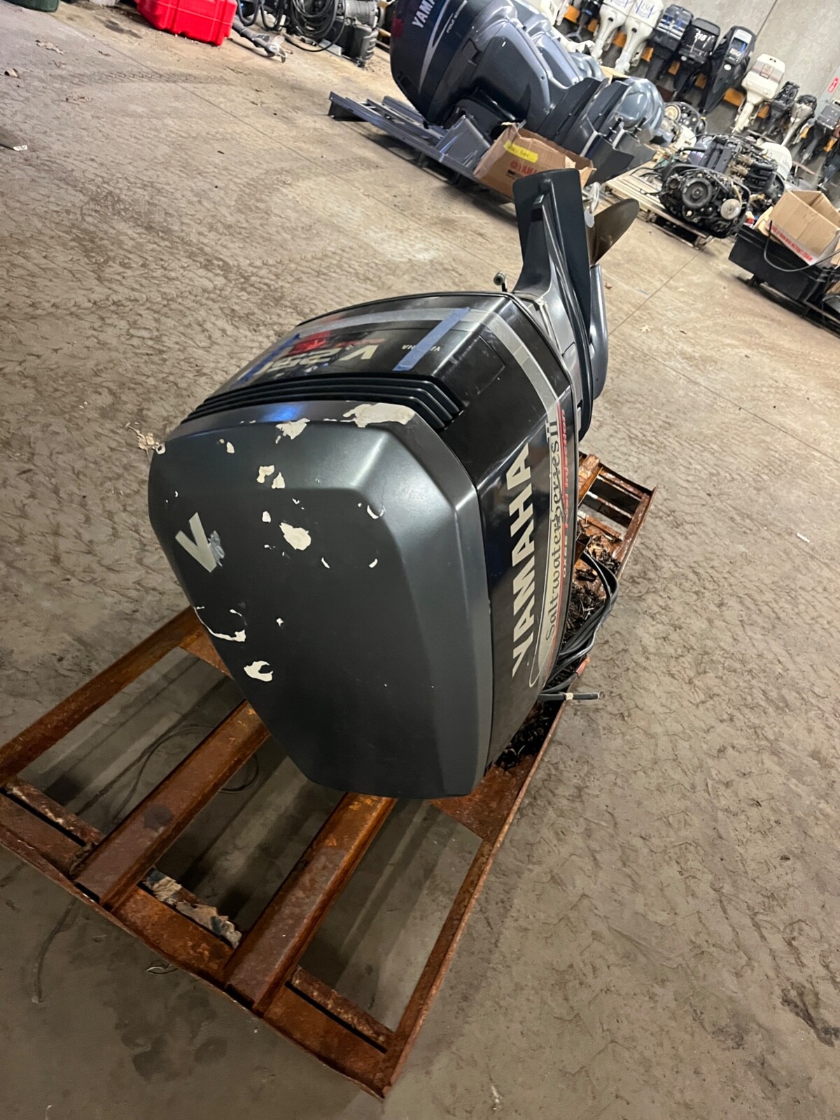 2000 Yamaha 250 Saltwater Series II OX66 2-Stroke 30" Outboard Boat Motor Engine