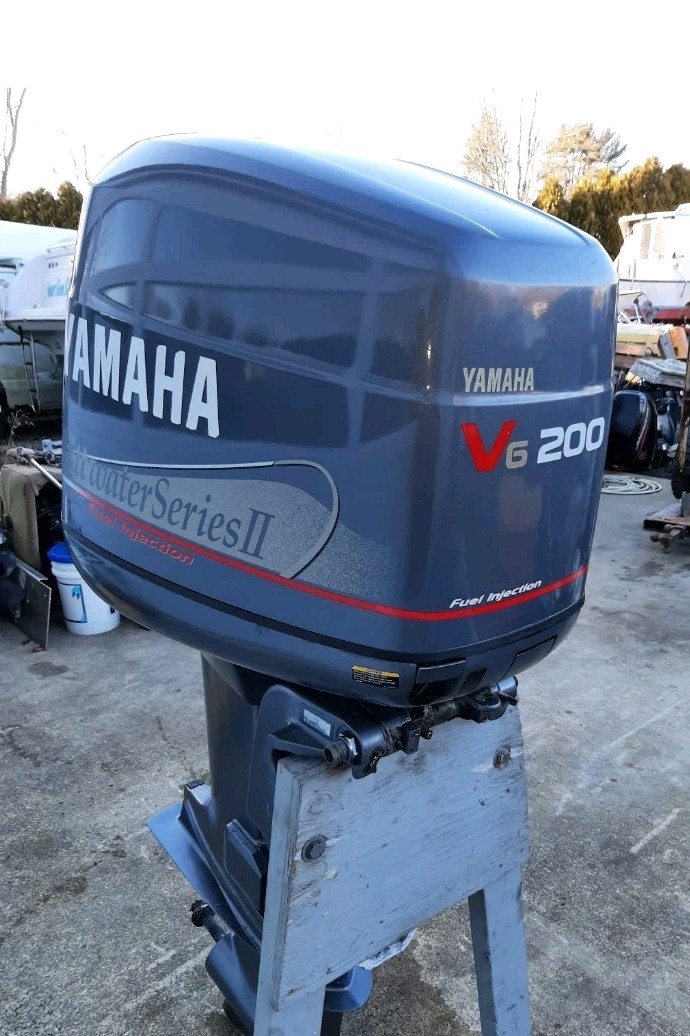 2001 Yamaha 200 OX66 EFI with 25"shaft- 432 ORIGINAL Hours And Runs Excellent