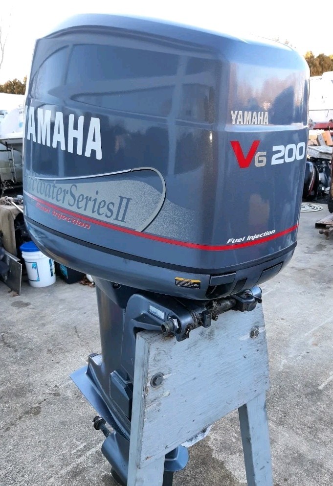 2001 Yamaha 200 OX66 EFI with 25"shaft- 432 ORIGINAL Hours And Runs Excellent