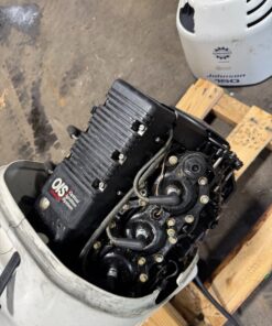 2002 Johnson Evinrude 150 hp Carbureted Outboard Boat Motor Engine 25