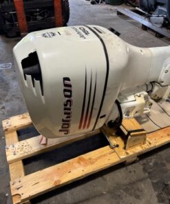 2002 Johnson Evinrude 150 hp Carbureted Outboard Boat Motor Engine 25