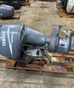 2002 Yamaha 200 HPDI 25" Outboard Boat Motor Engine Good Shape Runs Well V6 LH