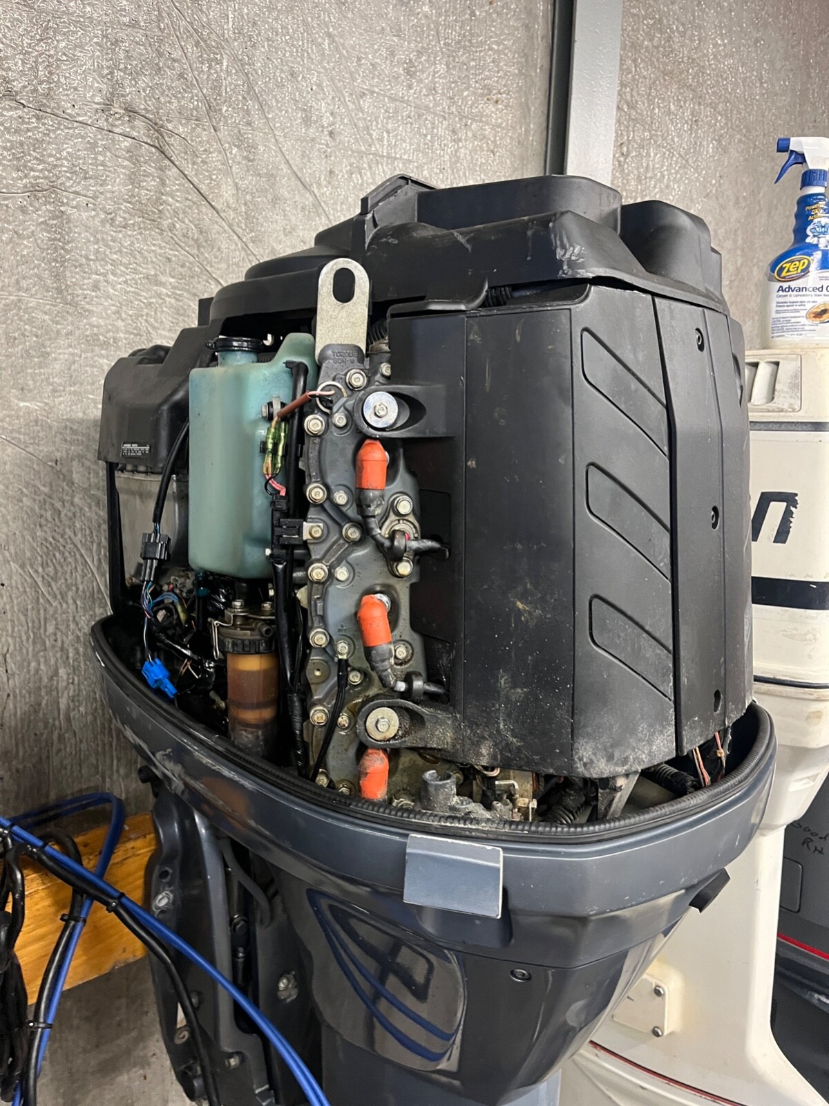 2003 Yamaha 250 HPDI 30" Outboard Boat Motor Engine Good Shape Runs Well V6