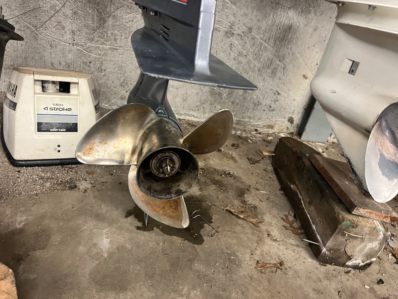 2003 Yamaha 250 HPDI 30" Outboard Boat Motor Engine Good Shape Runs Well V6