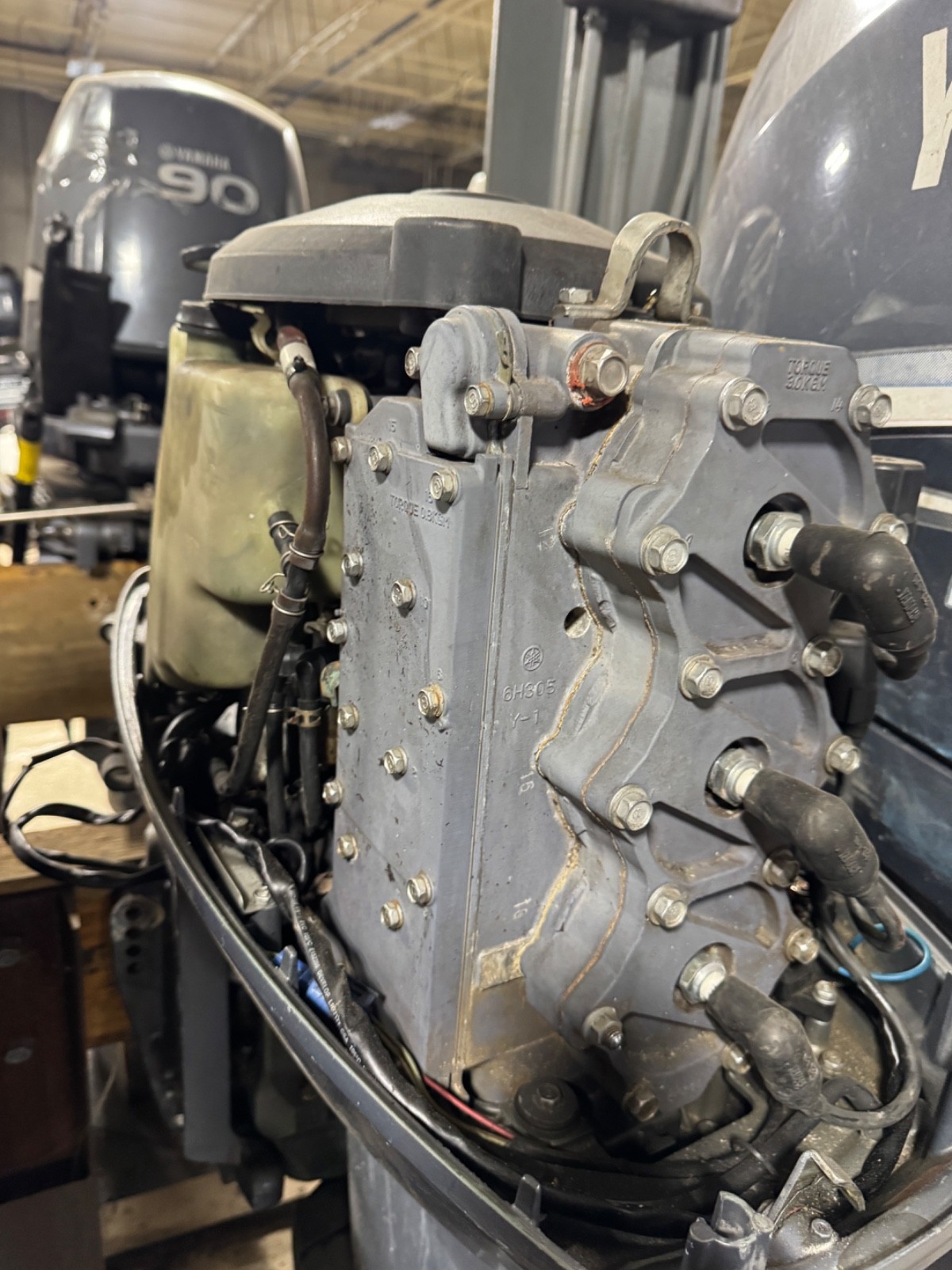 2003 Yamaha 70 HP 3-Cylinder Carbureted Carb 2-Stroke 20" Outboard Boat Motor