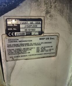 2005 150 HP Johnson Outboard Motor 2 Stroke Engine