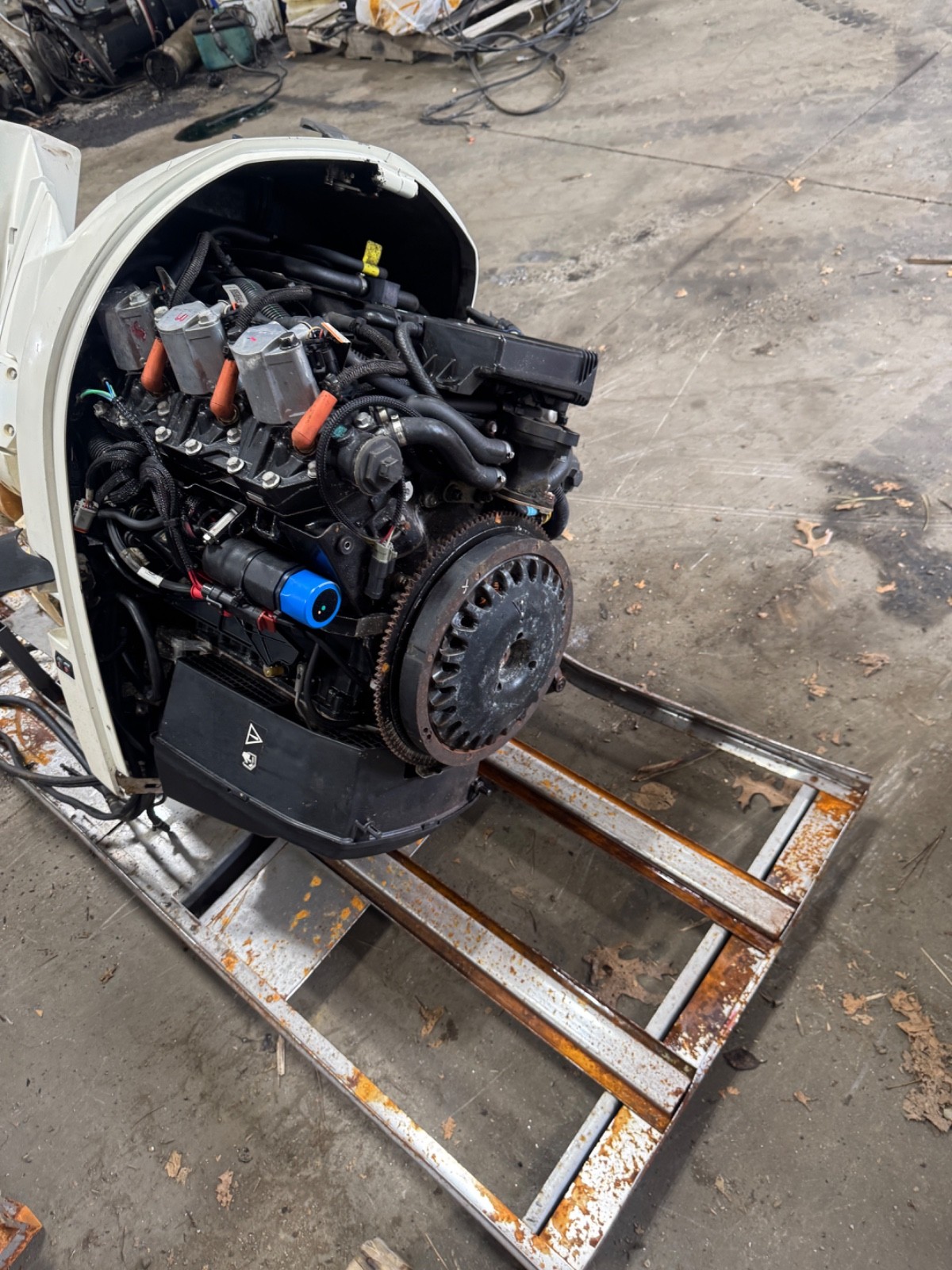 2007 Evinrude 200 hp HO ETEC 2-Stroke 20" Outboard Boat Motor Engine Runs Well