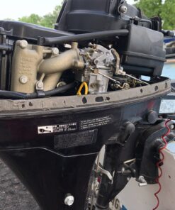 2007 Tohatsu 9.8 four stroke 25 inch Kicker/sailboat motor electric start.