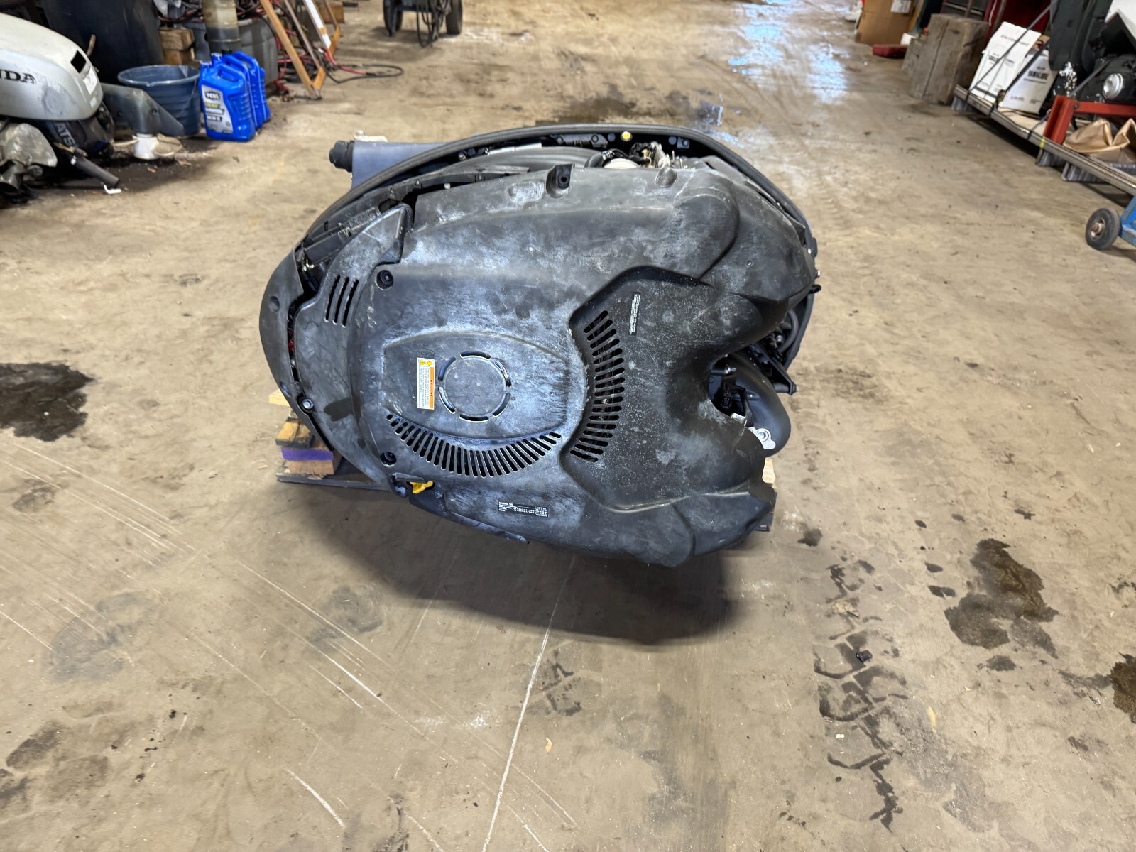 2007 Yamaha F350 V8 4-Stroke 30" Outboard Boat Motor Engine Four Stroke Prop Run