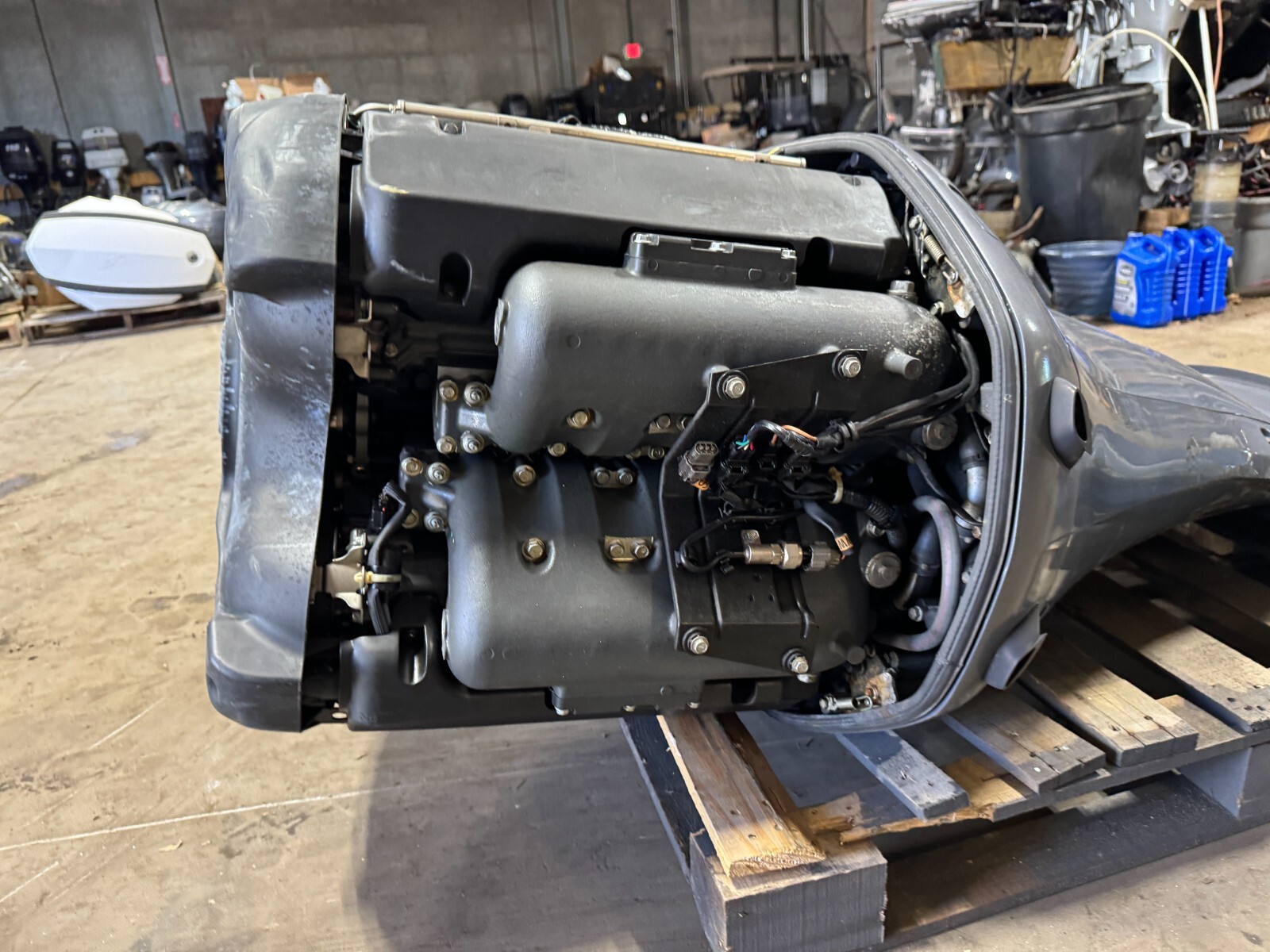 2007 Yamaha F350 V8 4-Stroke 30" Outboard Boat Motor Engine Four Stroke Prop Run
