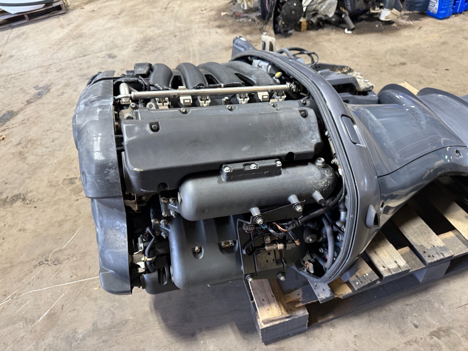 2007 Yamaha F350 V8 4-Stroke 30" Outboard Boat Motor Engine Four Stroke Prop Run