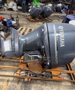 2008 Yamaha F350 V8 4-Stroke 25" Outboard Boat Motor Engine Counter Rotation