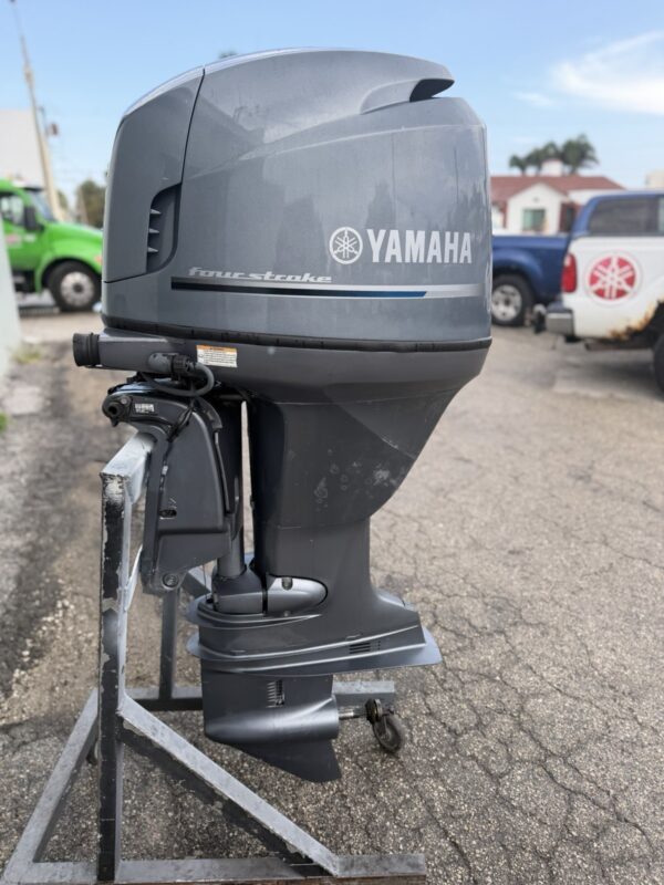 2007 Yamaha F115 115HP 4-Stroke EFI 25" Outboard Motor | 803 Hours | Mechanical Controls Compatible