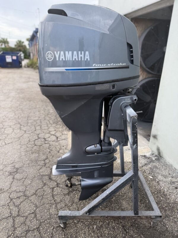 2007 Yamaha F115 115HP 4-Stroke EFI 25" Outboard Motor | 803 Hours | Mechanical Controls Compatible