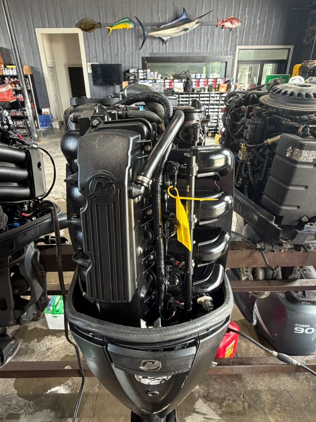2013 Mercury 150HP FourStroke EFI Outboard Motor – 20" Shaft – 166 Hours – Fresh