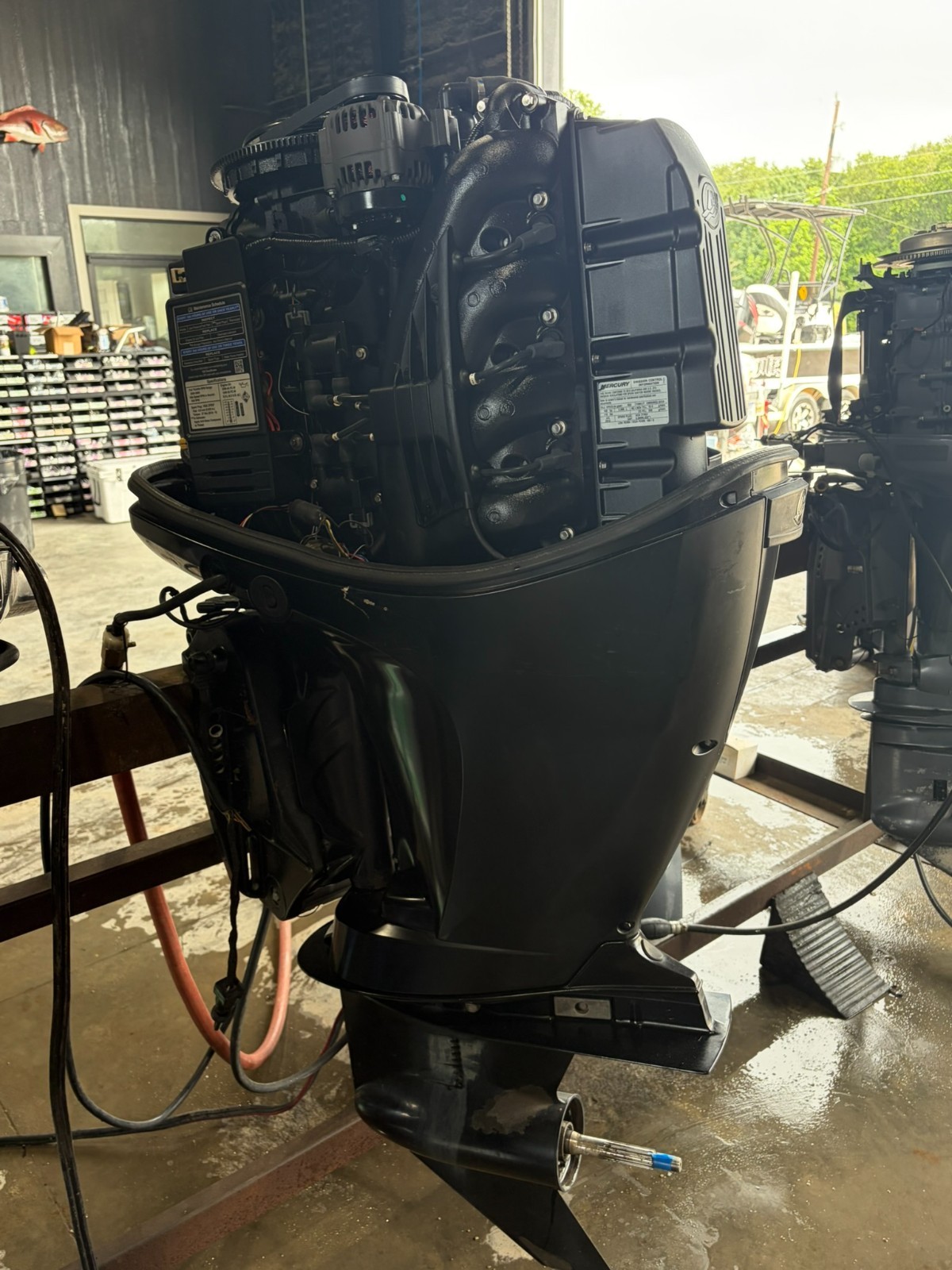 2013 Mercury 150HP FourStroke EFI Outboard Motor – 20" Shaft – 166 Hours – Fresh
