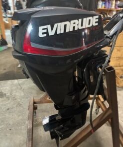 2014 Evinrude Etec 30 HP 2 stroke 20" Outboard Motor Low Hours Runs Great