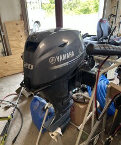 2016 Yamaha 20hp 4 Stroke Outboard Engine. Less Than 5 Hours On Motor