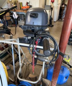 2016 Yamaha 20hp 4 Stroke Outboard Engine. Less Than 5 Hours On Motor