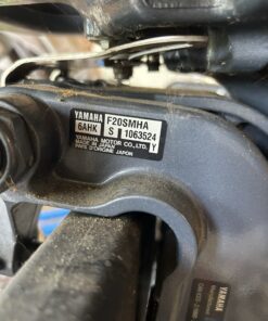2016 Yamaha 20hp 4 Stroke Outboard Engine. Less Than 5 Hours On Motor