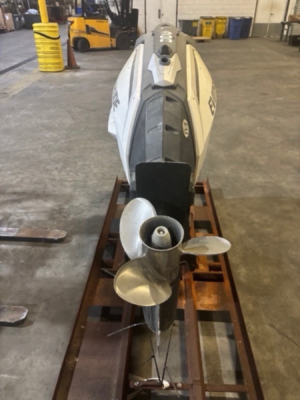 2018 Evinrude Etec 300 Hp Outboard Boat Motor Engine 25" E-Tec Freight Ship