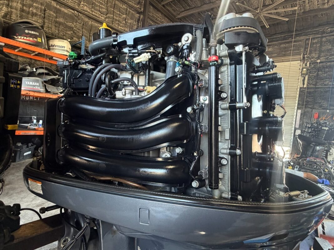 Used 2019 Yamaha VMAX SHO 250 HP V6 4-Stroke EFI Outboard Motor – Low Hours