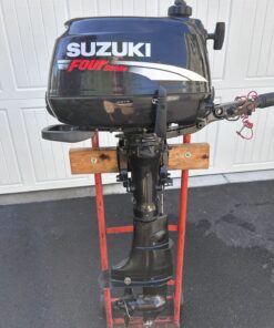4 stroke Suzuki DF6 Outboard Motor 6hp Great Condition Low Hours.