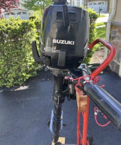 4 stroke Suzuki DF6 Outboard Motor 6hp Great Condition Low Hours.