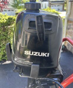 4 stroke Suzuki DF6 Outboard Motor 6hp Great Condition Low Hours.